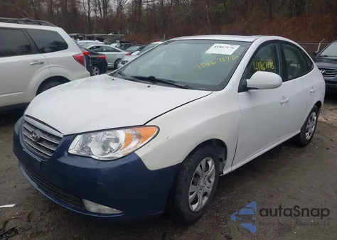 2010 Hyundai Elantra Gls from USA, damaged, VIN KMHDU4AD9AU079558